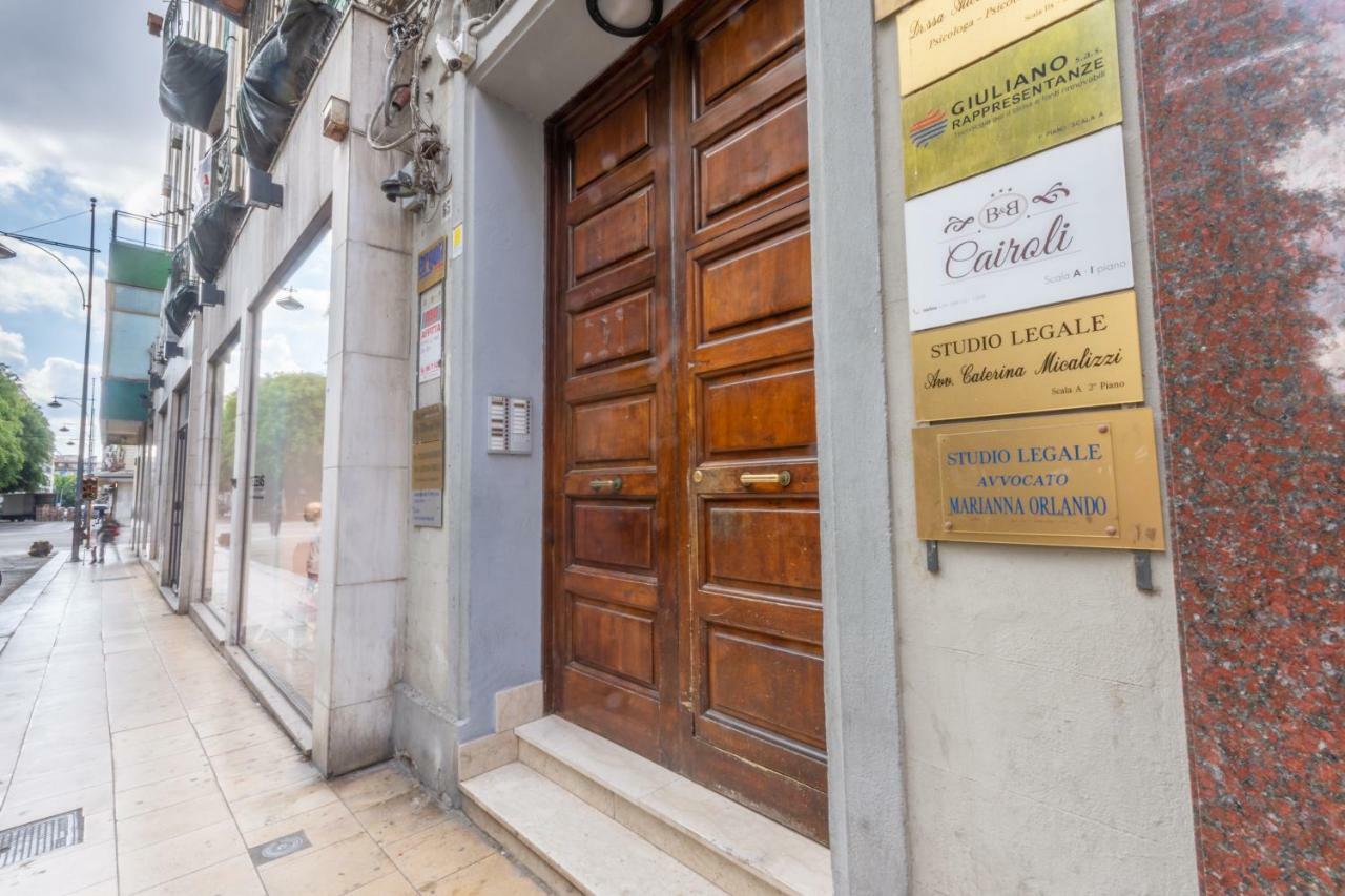 B&B Cairoli Messina Eksteriør billede